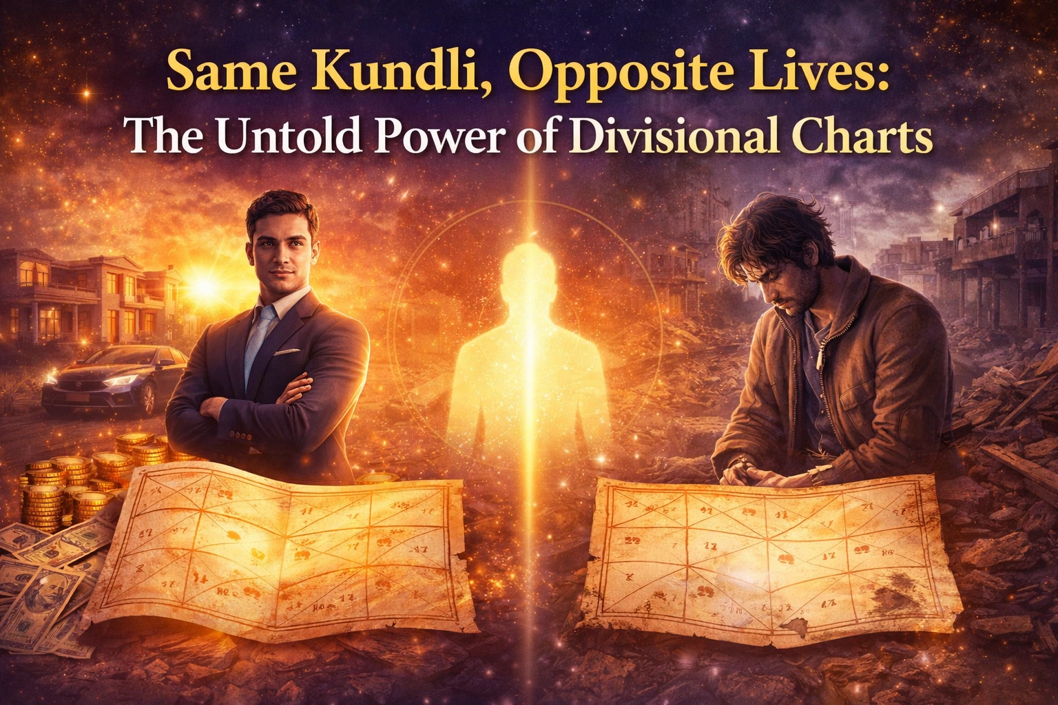 Same Kundli, Opposite Lives: The Untold Power of Divisional Charts
