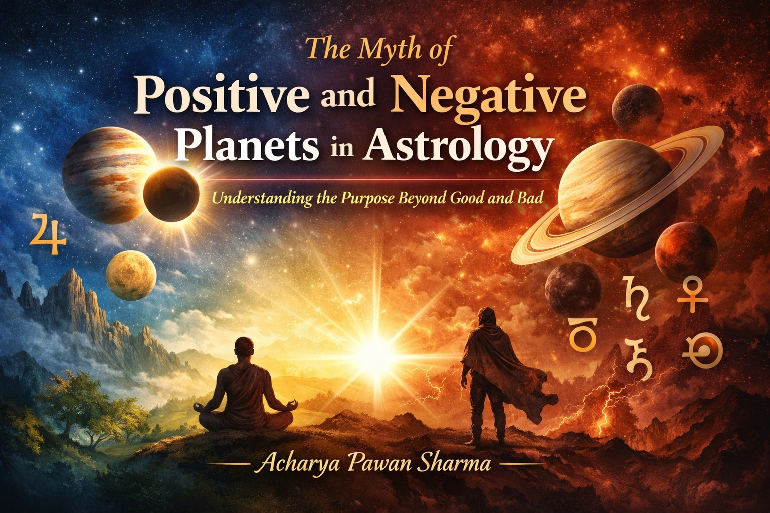 The Myth of Positive and Negative Planets in Astrology