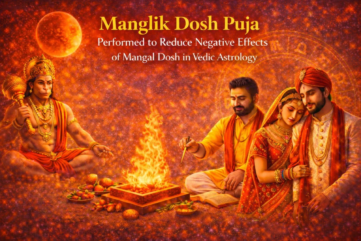 Manglik Dosh Puja in Vedic Astrology