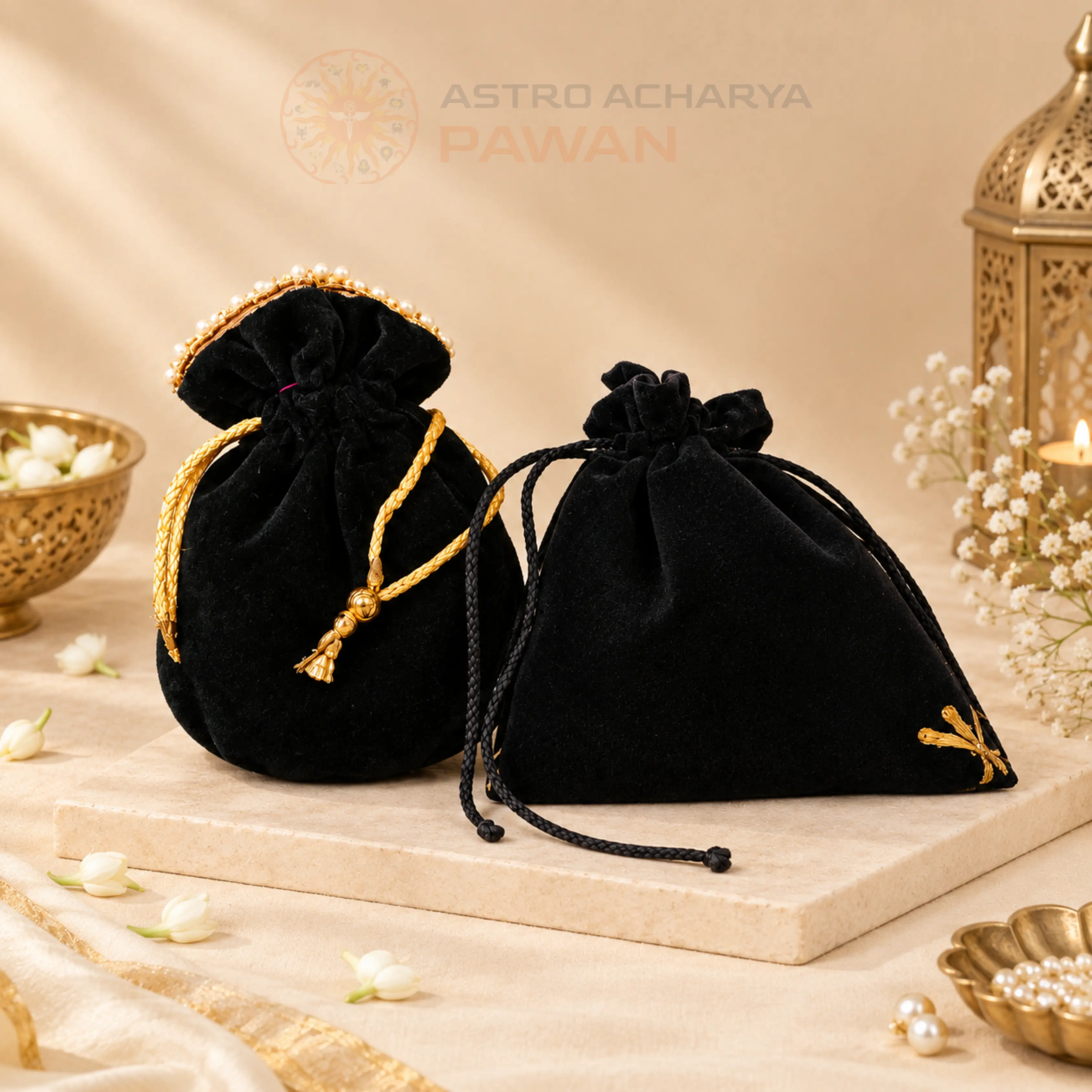 Nazar Raksha Kavach Potli – Abhimantrit Nazar Dosh Potli for Protection